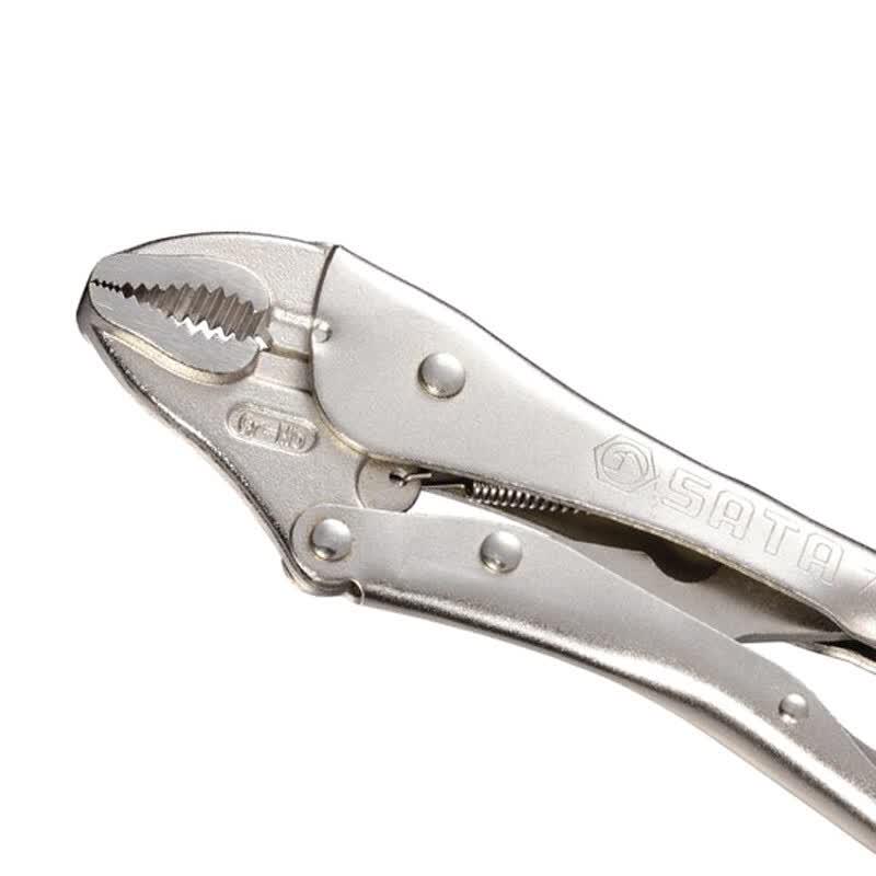 SATA 10-inch Round Jaw Vise-Grip Pliers with Cutter