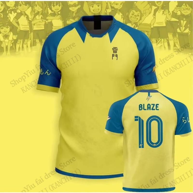 Tricou Sport 3D cu Imprimeu Jersey Inazuma Eleven Kaio Football Bărbați Femei Modă Mânecă Scurtă Copii Topuri Tricou Mark Evens