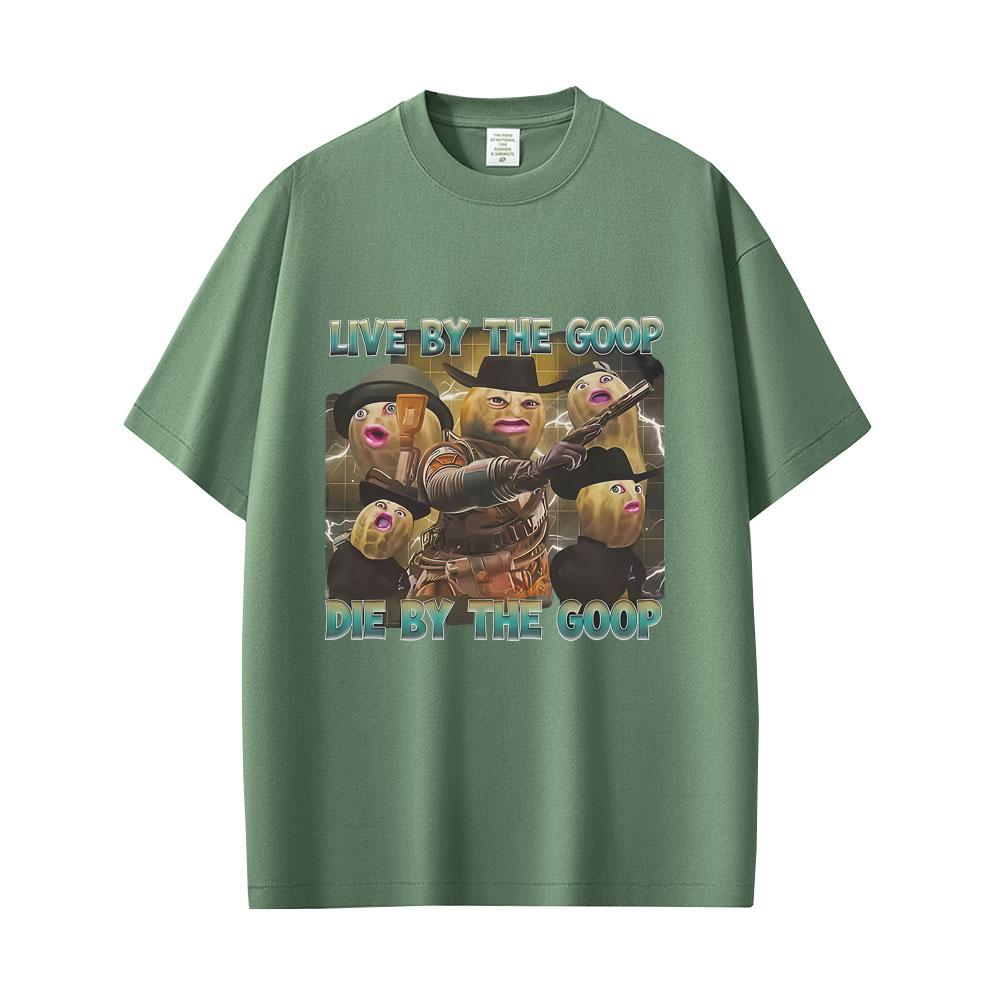 The Burnt Peanut Goop Goop Goop Funny Meme Tshirt Unisex Women Casual Humor T Shirts Unisexs Cotton Oversized Short Sleeve Tshirts