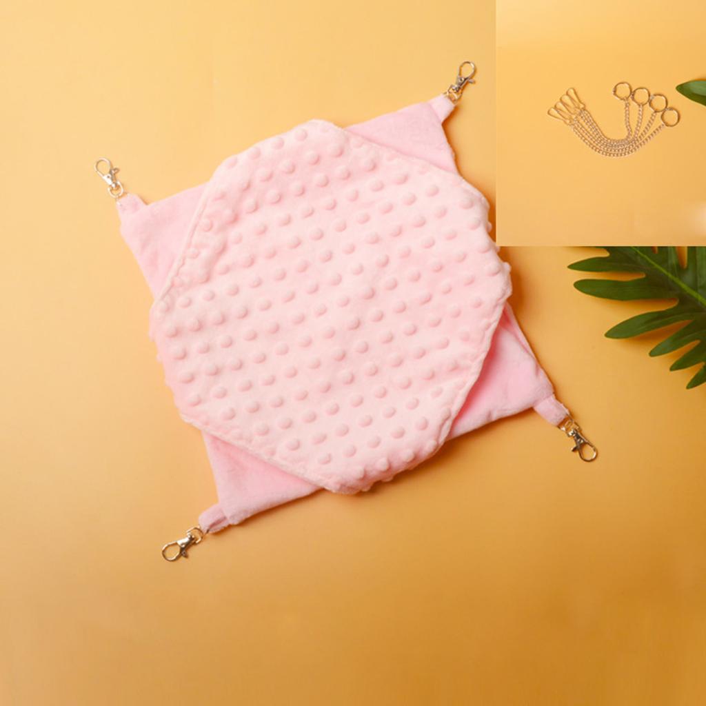 Breathable Squirrels Bunkbed Hanging Hammock Bunkbed Winter Swing for Hamster Sugar Gliders Ferret Accessories