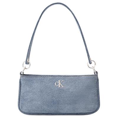 New Fashion Denim Underarm Fabric Shoulder Bag Medium Women Bags Light-Blue 4F3217G-VGO