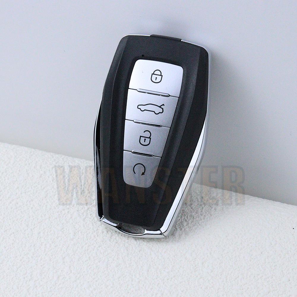 Replacement Original Car Key Fob Case Shell For Geely Coolray X6 Geometry C Emgrand Global Kulrey Hawk Gx7 Okavango 4 Bottons