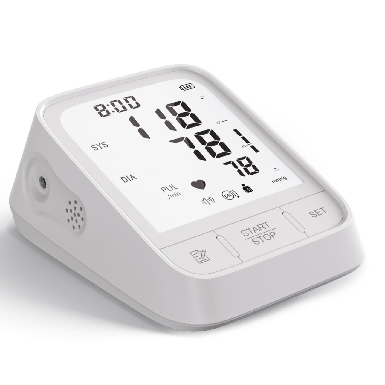 Medical-Grade Fully Automatic Upper Arm Sphygmomanometer Electric Blood Pressure Meter High Accuracy Hospital BP Machine ABS