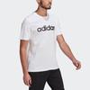 Adidas Linear SJ Training Sports Crewneck T-Shirt Men Tops White GL0058