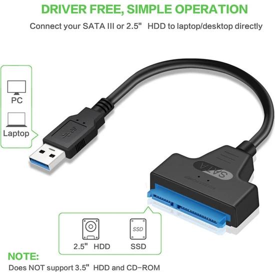USB 3.0 To Sata Çevirici