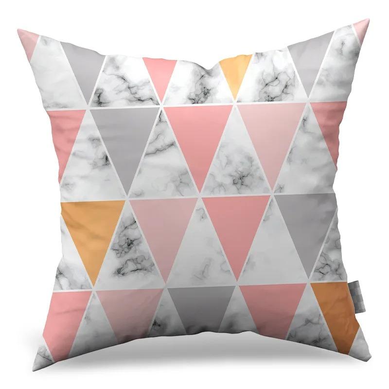 Simple Texture Decorative Pillowcase Office Living Room Car Ornaments Home Pillowcase