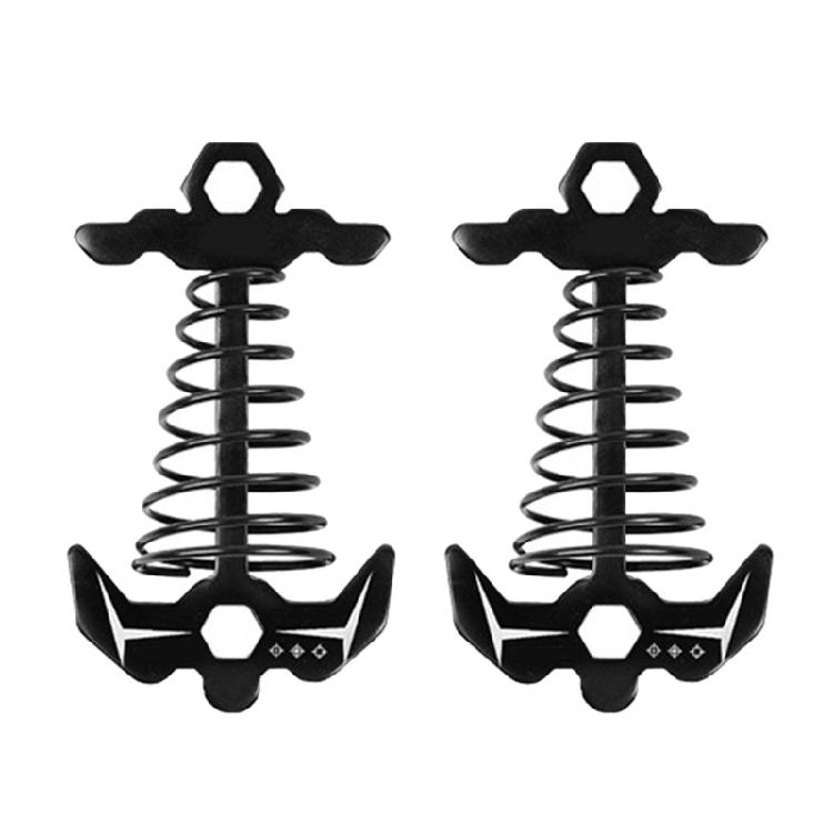 Алюминиевые колышки для палатки, система крепления палатки к земле, для семейного кемпинга и групповых приключений