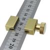 Measuring Tools Steel Ruler Positioning Block Brass Angle Scriber Line Marking Gauge For Ruler Locator DIY Carpentry Scriber