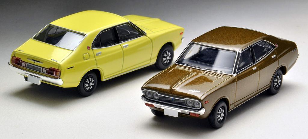 Tomica Limited Vintage Neo Scale Nissan Violet 1600SSS Brown 1973 Model 1/64 LV-N188a (Finished)