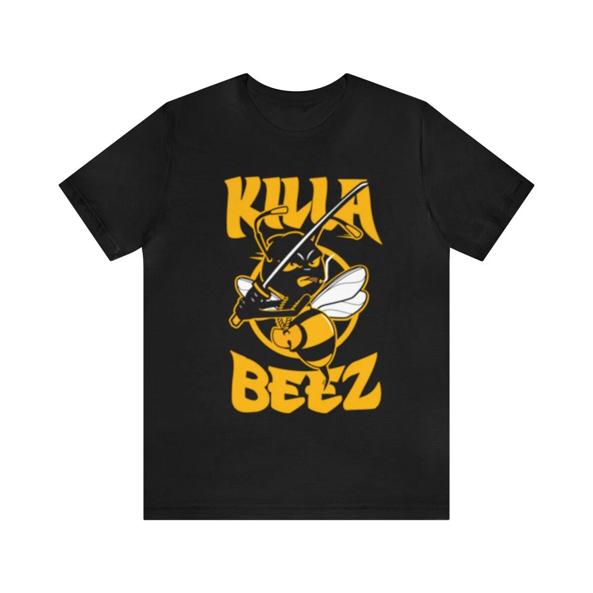 Wu Tang Shirt, Killa Beez T Shirt, Wu Tang Unisex Short Sleeve Tee L