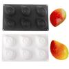 Food-Grade Silicone Mango Mousse Cake Mold Fruit Shaped Baking Cake Molds  Pastry Making
