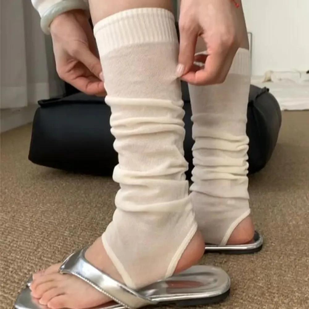 Hollige Jiro Japanese-style Leg Warmers Summer Ballet Socks black