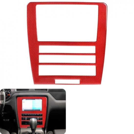 GPS Navigation Radio AC Control Panel Frame Cover Trim For Ford Mustang 2009-13