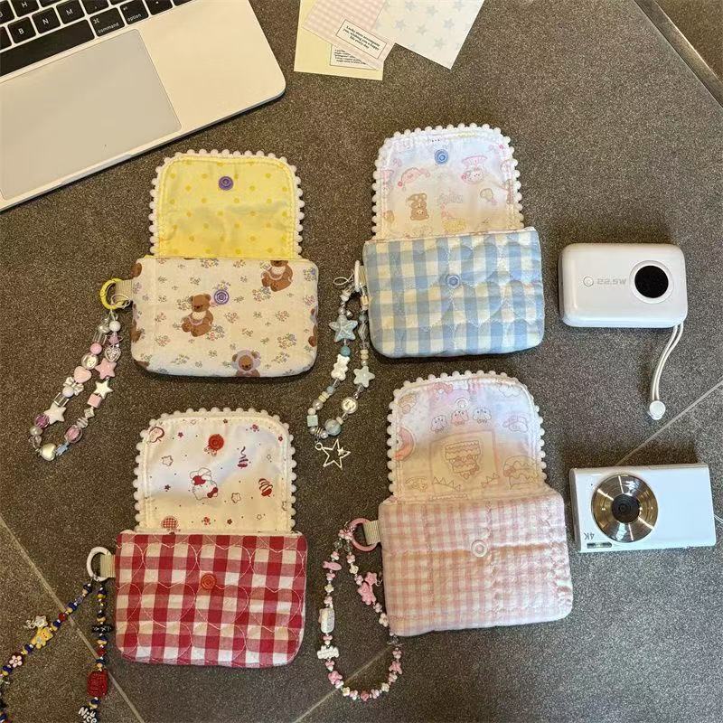 Cute Hanging Bag 2025 Coin Purse Versatile Ccd Storage Bag  High-looking Headphone Bag Card Bag New Key Bag Women's Coin Purse