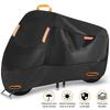 210D Fabric Motorcycle Cover Waterproof Scooter Cover Durable UV Protective Cover  Outdoor
