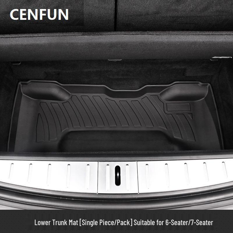 Tesla Model X Waterproof TPE Storage Box and Trunk Mat Set