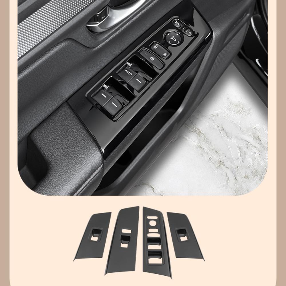 Fit For Honda CRV Breeze 2023-2025 Glass Lift Switch Panel Frame Decorative Sticker Car Interior Modification