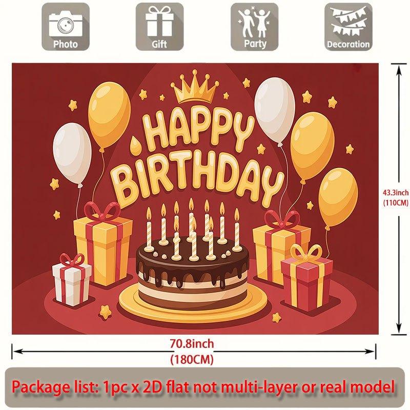 Party Backdrop New Year Flat Weddings Parties Cursive Lettering Birthdays Coming Ceremonies Event Photo Background Front Door Decor