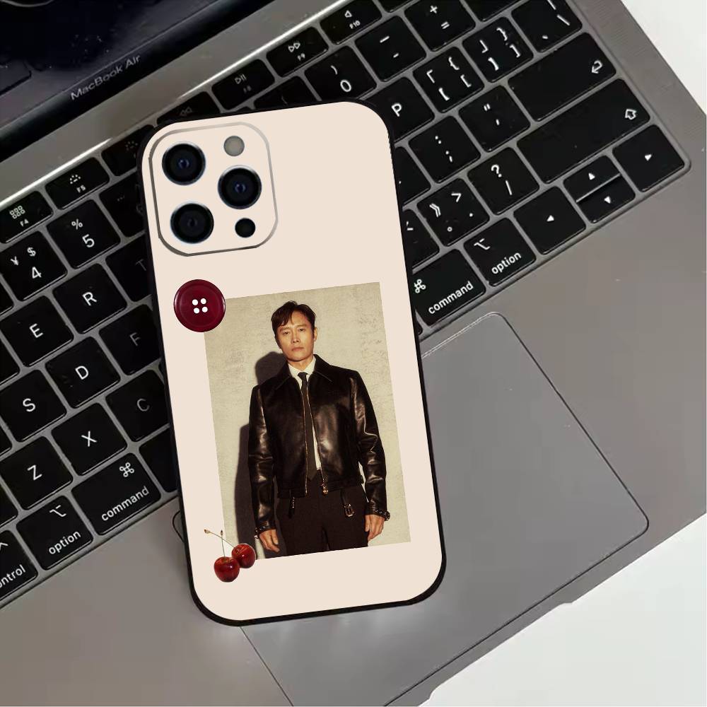 Lee B-Byung H-Hun Actor Phone Case For iPhone 17,16,15,14,13,12,11 Plus,Pro Max,XS,Soft Silicone Black Cover