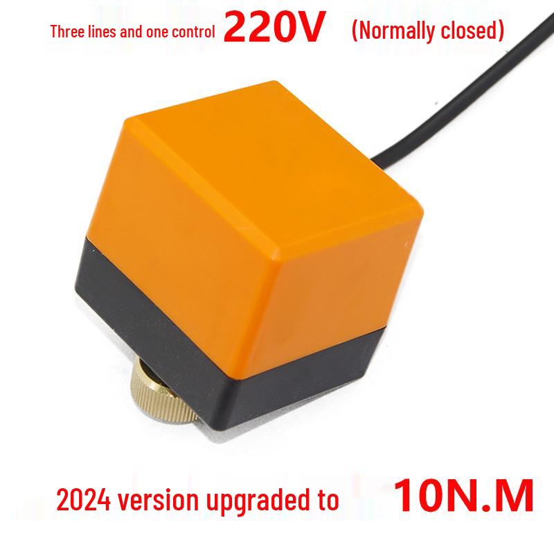 Robinet electric cu bilă plutitoare bidirecțional, 4/6 puncte, DN20/DN25, DC24V/12V