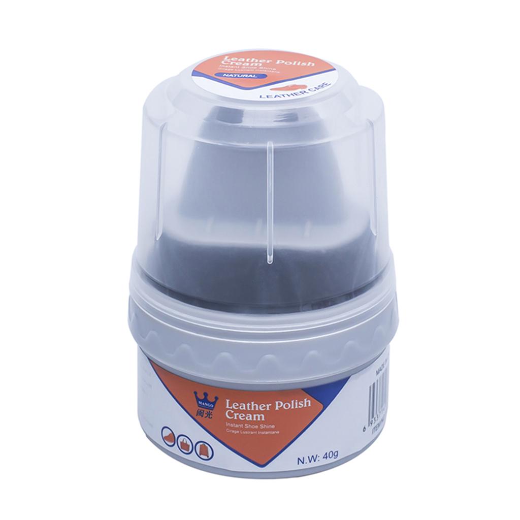 Leather Shoe Boot Polish Cream Nourishing Moisturizing Shoe Polish Cream for Leather Gloves Sofas Shoes