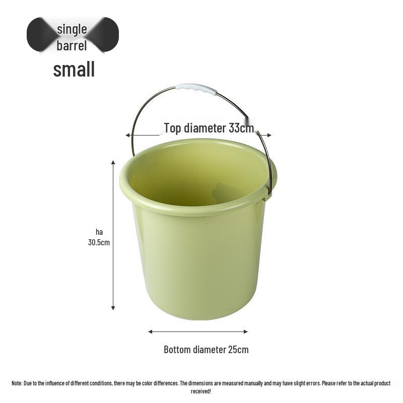 Back-to-School Essentials: Two-Piece Multi-Functional Thickened Washbasin and Handheld Plastic Water Bucket