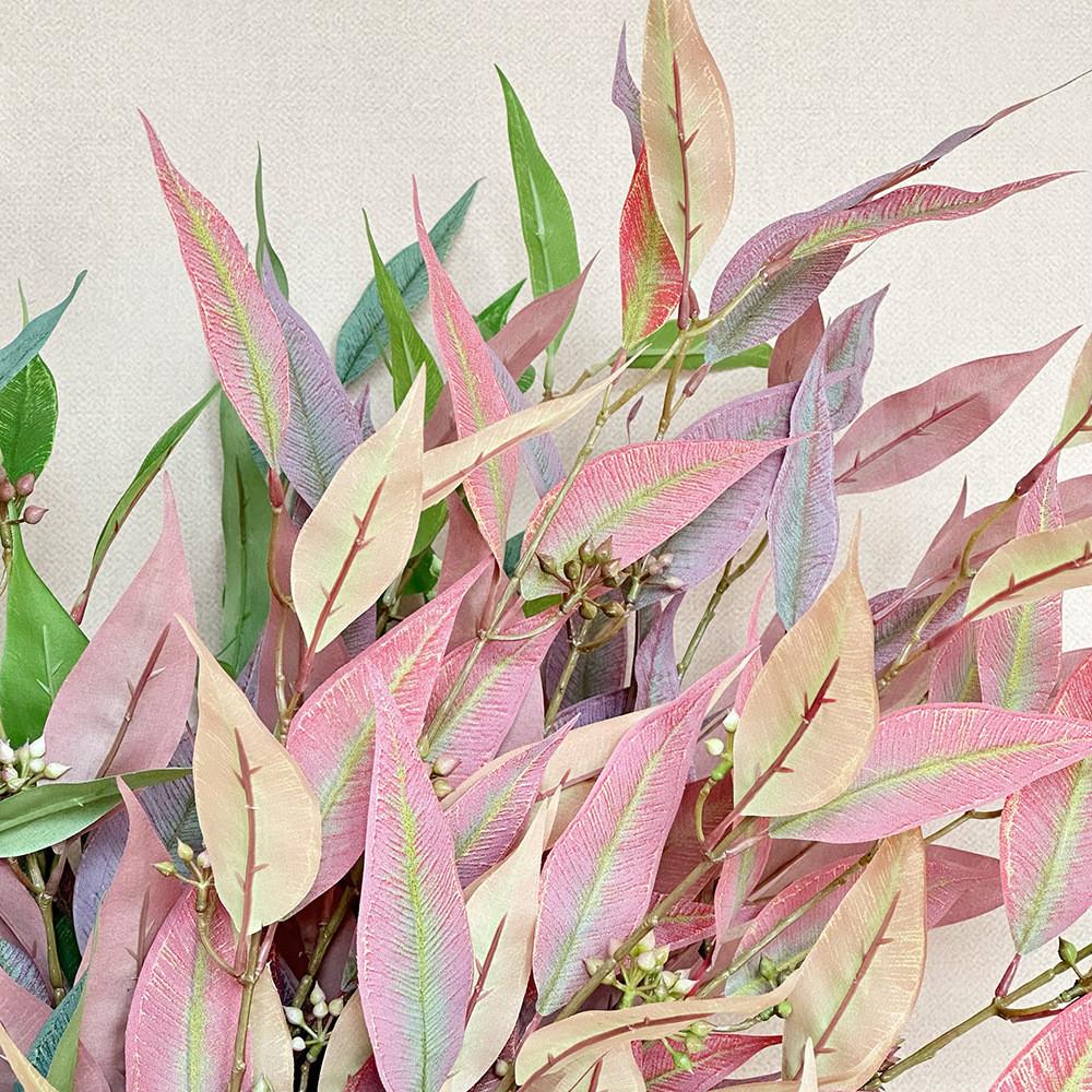 Realistic Silk Faux Plant For Wedding Photography And Home Decoration With Lifelike Leaves