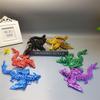 Creativity Fun Joint Movable Wing Dragons 3D Printed Dragon Flying Dragon Model Landscape Decoration Ornaments Kids Toys Gifts