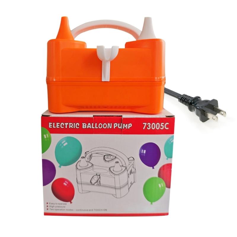 Portable Electric Balloon Machine Double Nozzle Balloon Inflator Suitable for Festivals Weddings and Party Decorations