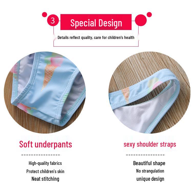2026 Cute Toddler One-Piece Swimsuit - Baby Fashion & Performance Costume