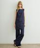 ARTID Crease Boatneck Mini Dress_Navy