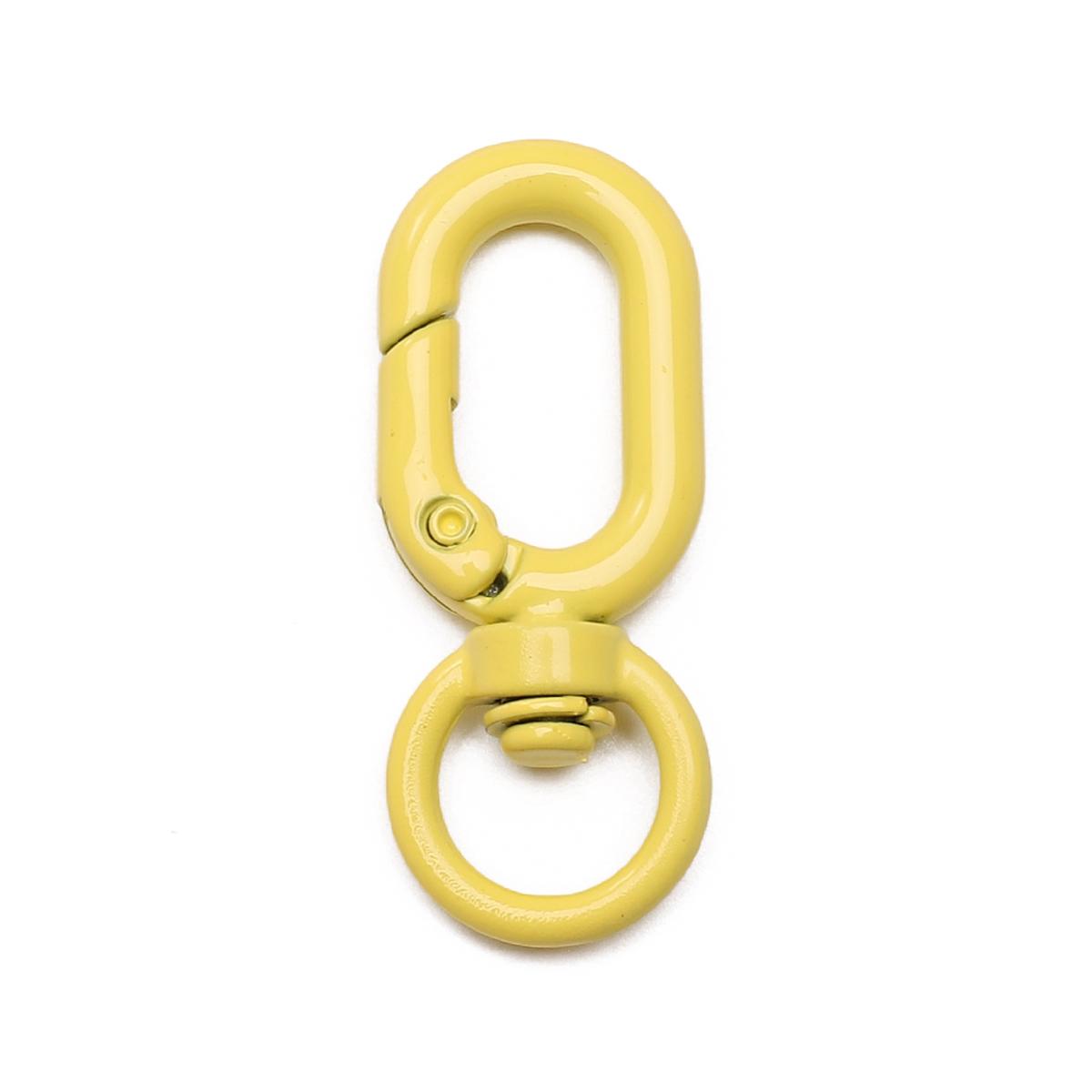 

Alloy Spray Painted 8-shaped Buckle Clasps Lobster For DIY Bag Phone Accessories 1Pc