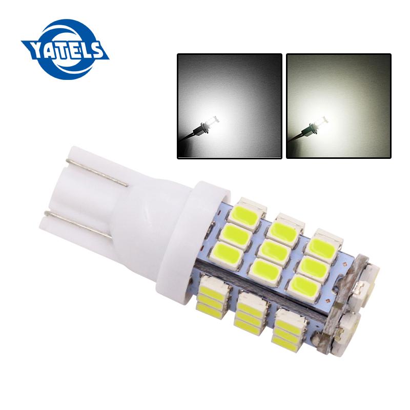 2x Super White T10 6000K LED Light Bulbs 1206 Smd 42LED