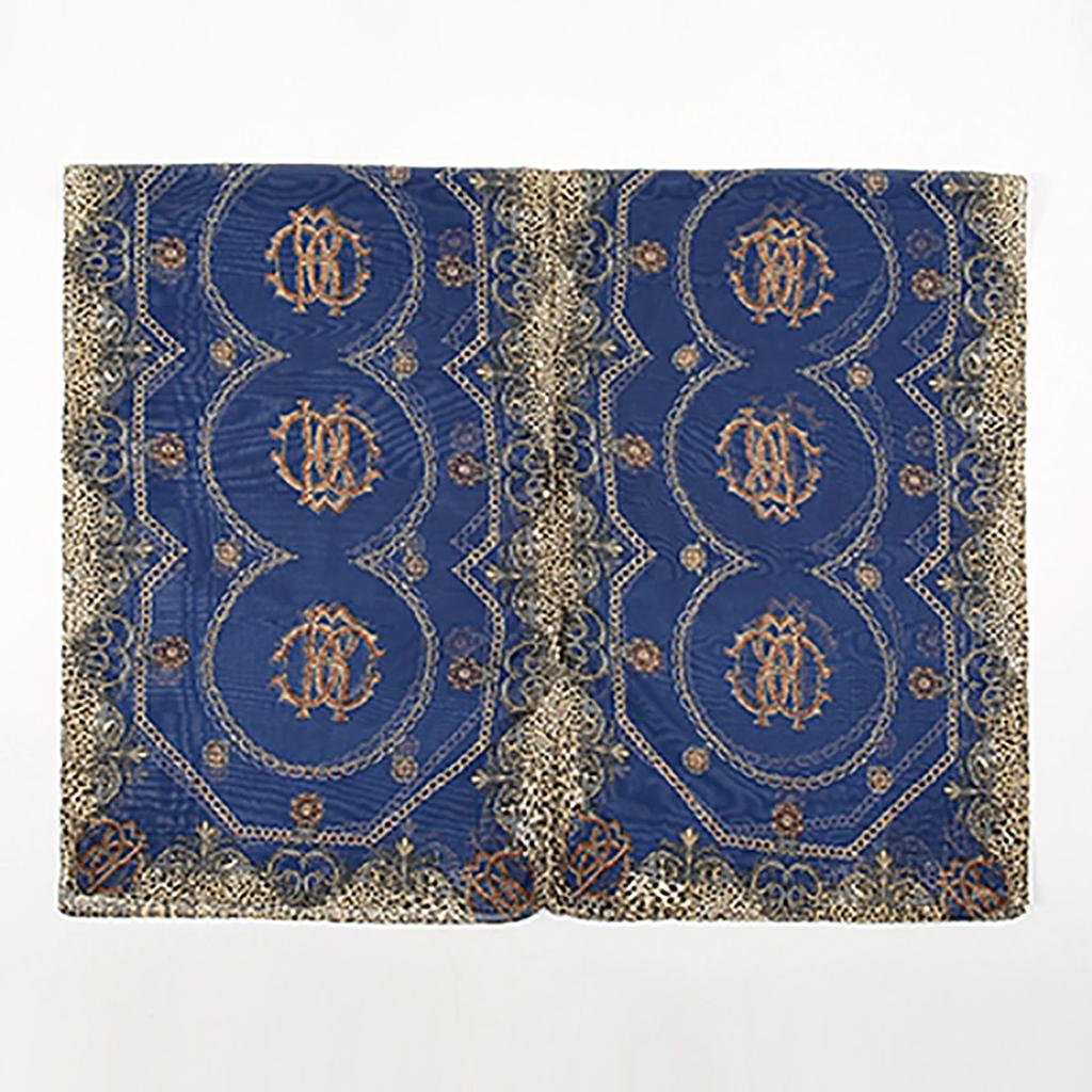 Vintage Print Chiffon Shawl Pearl Scarf Women Sun Protection Scarves Summer Beach Multifunctional Silk Scarf 150*100Cm