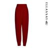 ELLASSAY Women's Wool Cashmere Blend High-Waist Tapered Knit Joggers