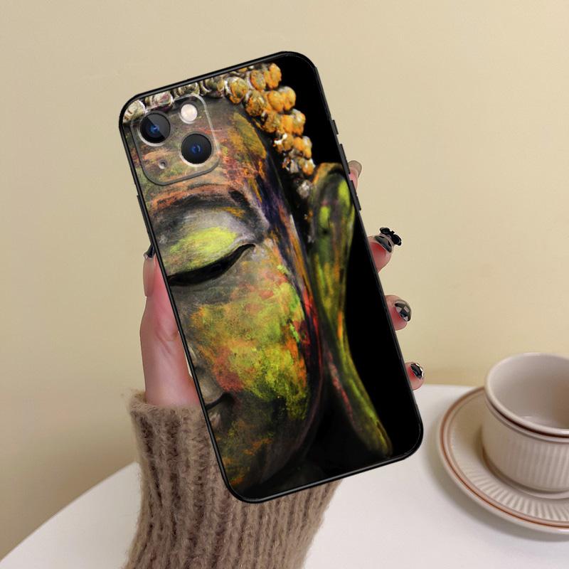 

Чехол для телефона Буддизм Гаутамы Будда Для iPhone 17 16 15 14 13 11 12 Pro Max mini 15 16 Plus 16e 17 Air Cover Funda iPhone 12 Pro