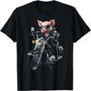 Biker Pig Motorcycle Rider Cool Funny Hog Gift T-Shirt