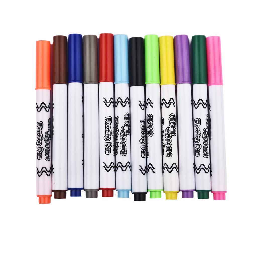 Magical Water Painting Pen Colorful Mark Pen Markers Floating Ink Pen Doodle Water Pens Children Montessori Early Education Toys