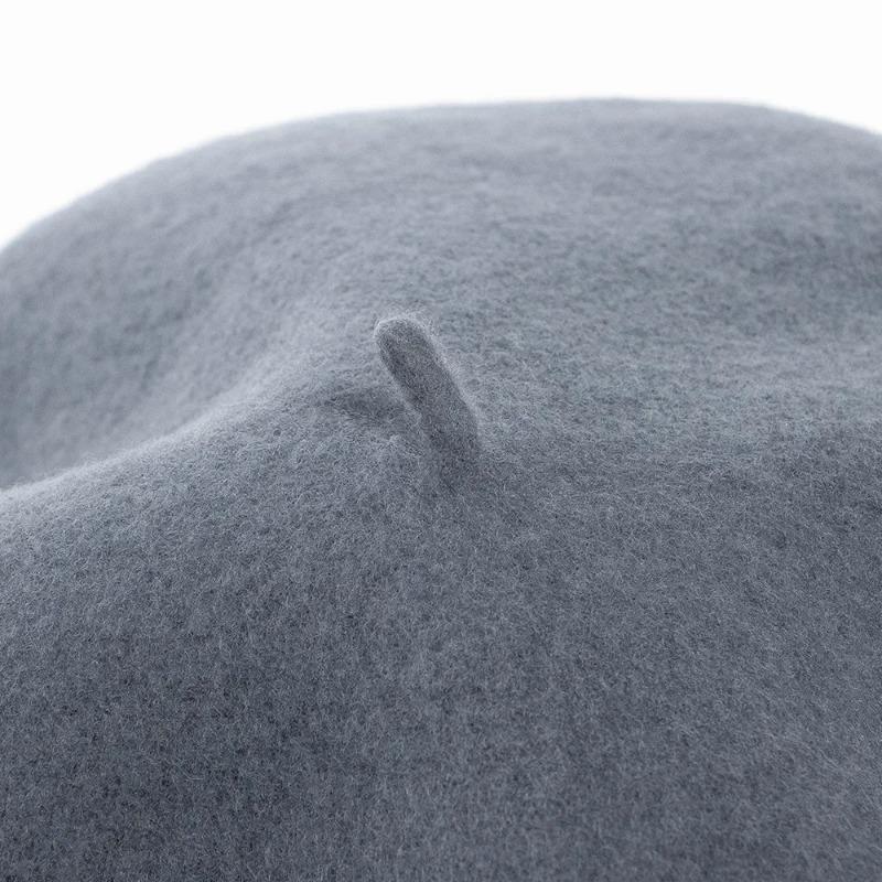 New Big Size L58-60Cm Women Men 100% Wool Berets Autumn Winter Oversized 32Cm Painter Beret Large Size Female Warm Walking Cap