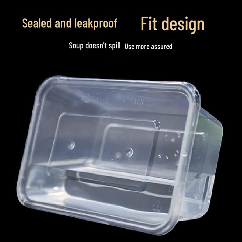 Disposable Transparent Plastic Food Containers