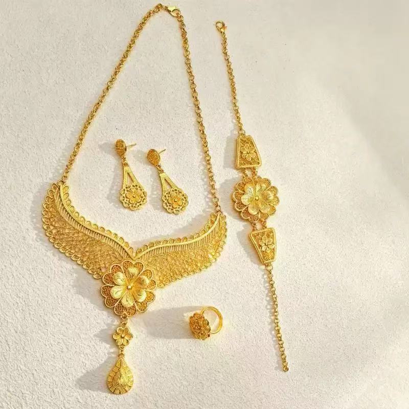 Exaggerated Statement Necklace For Women Bohemian Multicolor Stone Necklaces Big Discount Fashion Jewelry Clearance Sale