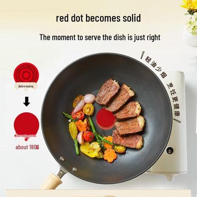 Wok Supor Léger Point Rouge Antiadhésif