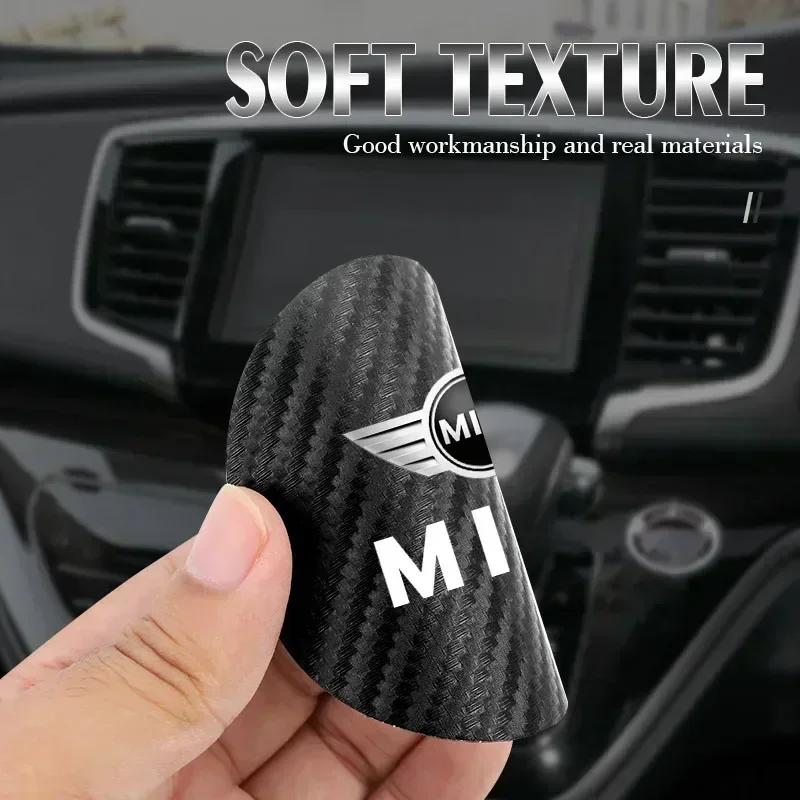 /2Pcs Car Leather Coaster Anti/noise Water Cup Pad Mat For BMW edc3 WORKS One Cooper JCW R60 R59 R58 R57 R56 R55 R53 R52 F55 F56 3edc