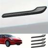 4 stk Bil Dørhåndtak Klistremerke For Tesla Model 3 Y 2017 - 2025 Dørfolie Deksel Lim Model3 Model Y Tilbehør Karbonfiber ABS