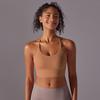 Auroth Women Shockproof Yoga Bra Beauty Back Sports Underwear Sleeveless Fitness Running Tank Top