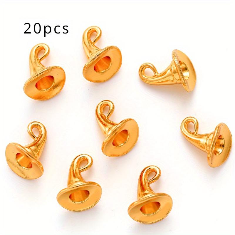 

20pcs Zinc Alloy Witch Hat Charms for Halloween DIY Jewelry Making, Craft Pendant Findings for Bracelets and Necklaces 20pcs золотой