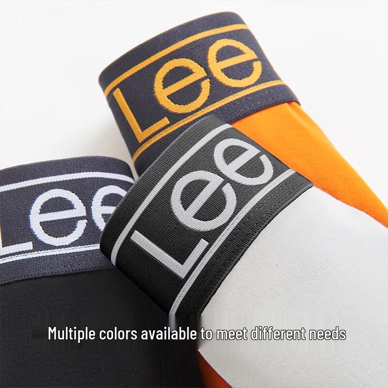 LEE Men's Cotton Antibacterial Boxer Briefs