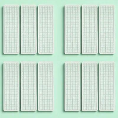 40Pcs Washi Tape Boards Plastic Washi Cards Tape Sample Boards Office School Home Storage Organizer Dispensers