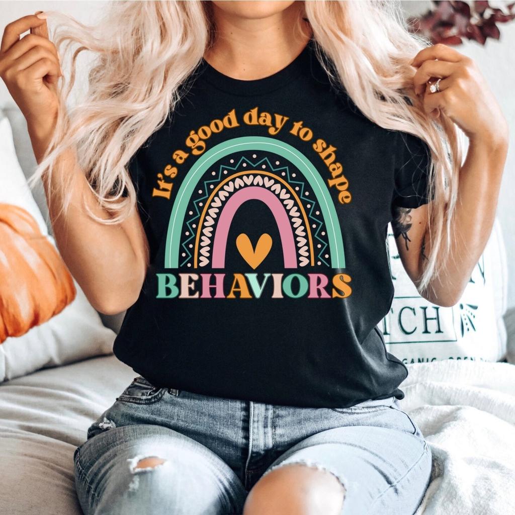 BCBA ABA Behavior Therapy T-shirt – Special Ed Teacher Gift