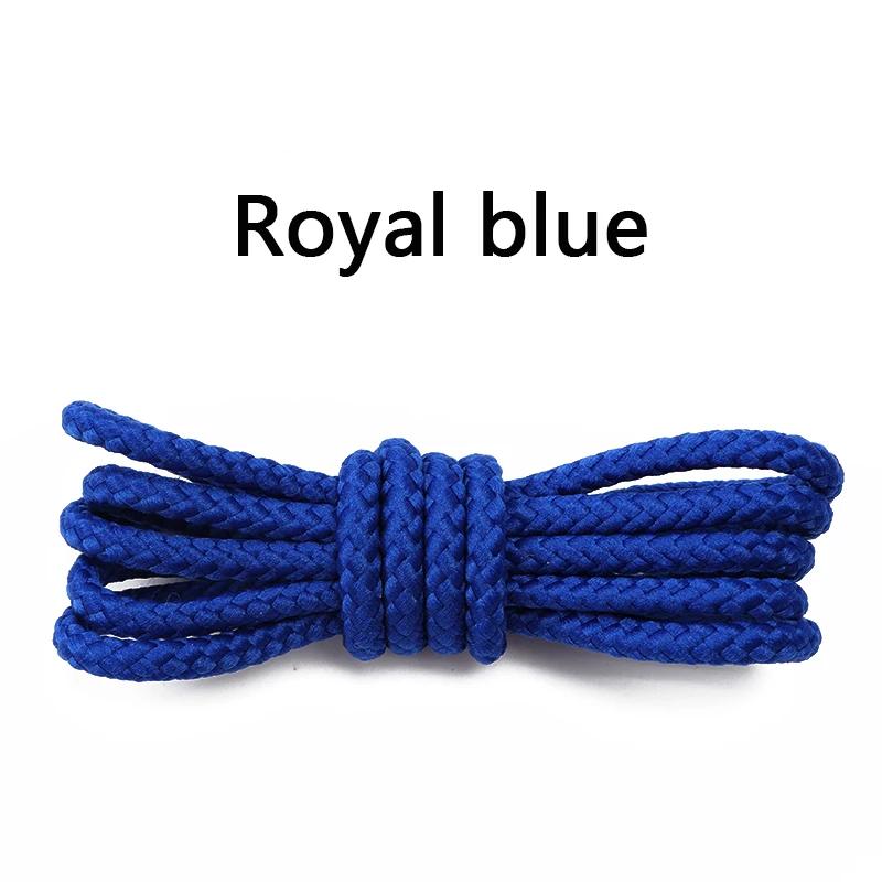 Nieuwe Ronde Schoenveters Outdoor Wandelschoen Hoge Schoenveters Casual Sneakers Sportschoenen Leer Schoenen Laarzen Kinderen Schoenveter Accessoires 100cm blue